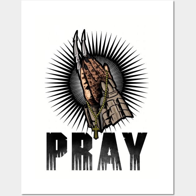 Pray for Naru Wall Art by S3bCarey